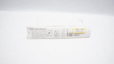 BD 405182 Spinal Ndle Quincke Type Point 20G x 3.50inch